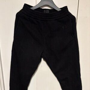 RtA Sweatpants/ Joggers - Small/ 28 - Black 100 % Cotton. Made in Portugal